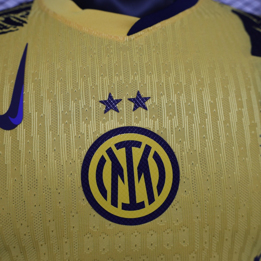 (S-3XL) 1:1 Copy Top Quality 2025/2026 Player: Inter Milan third away jersey (advertising version)