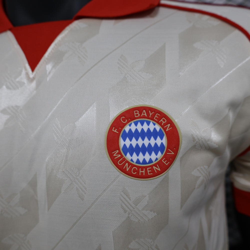 (S-3XL) 1:1 Copy Top Quality 2025/2026 Bayern Retro