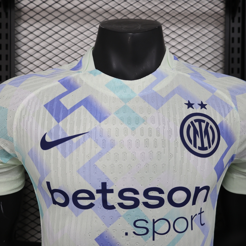 (S-3XL) 1:1 Copy Top Quality 2025/2026 Player: New Inter Milan white jersey