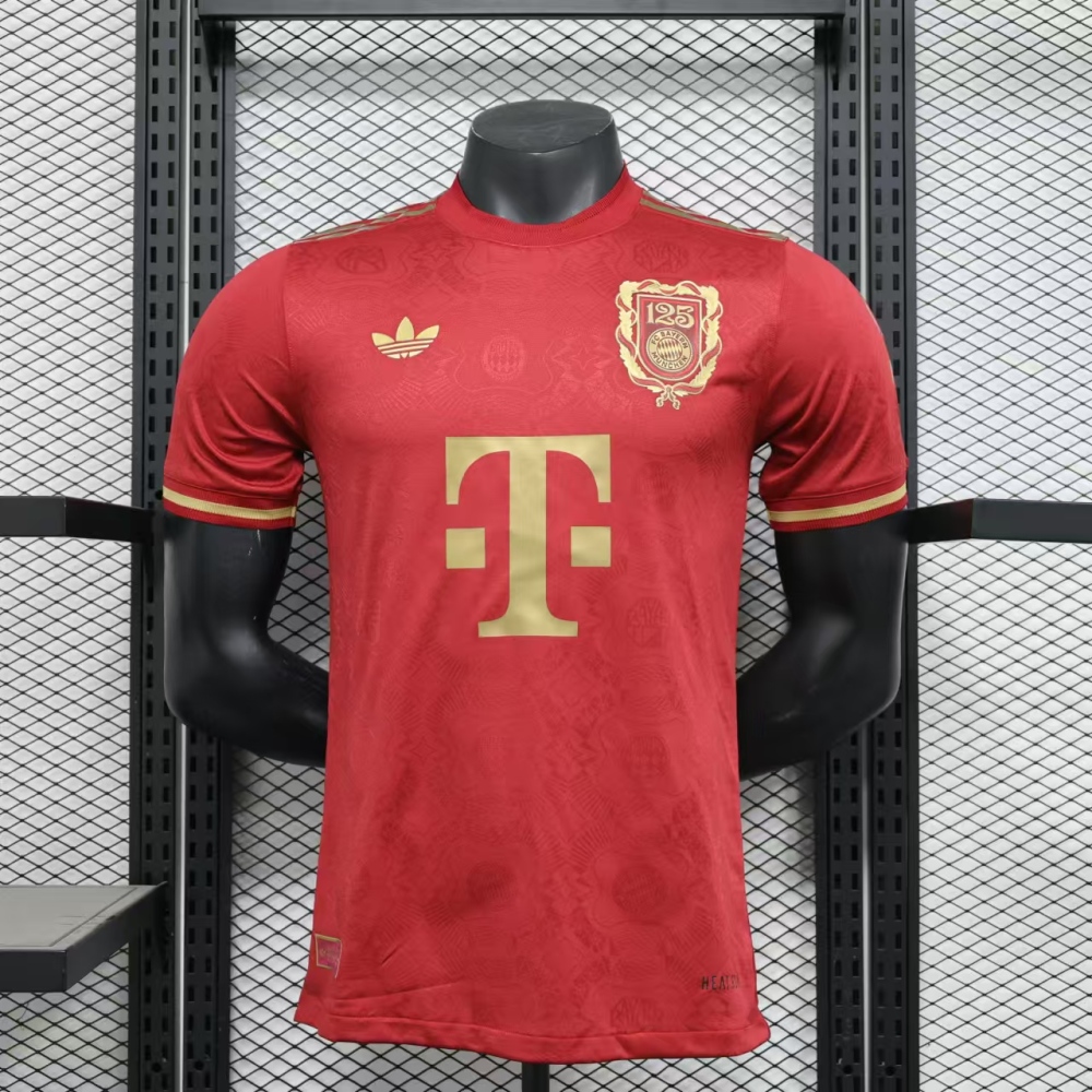 (S-3XL) 1:1 Copy Top Quality 2025/2026 Players: Bayern Anniversary Edition