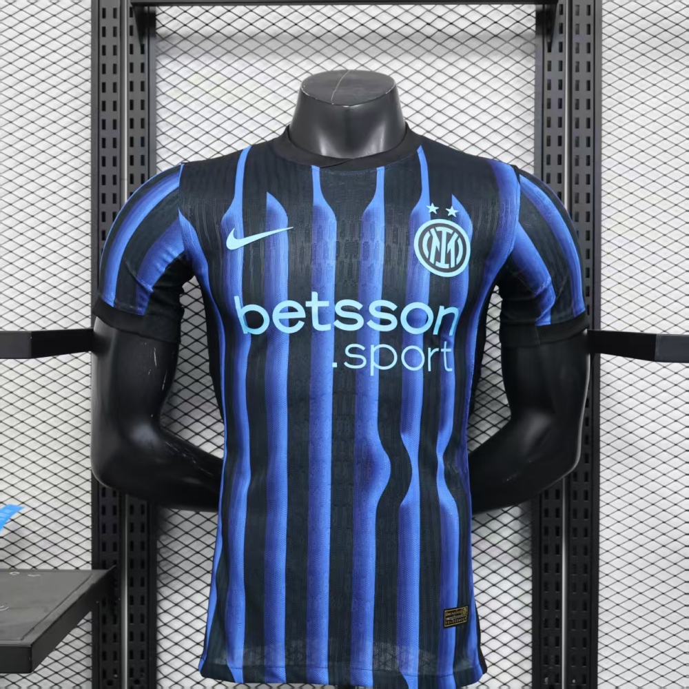 (S-3XL) 1:1 Copy Top Quality 2025/2026 Player: 25-26 Inter Milan home (jersey)