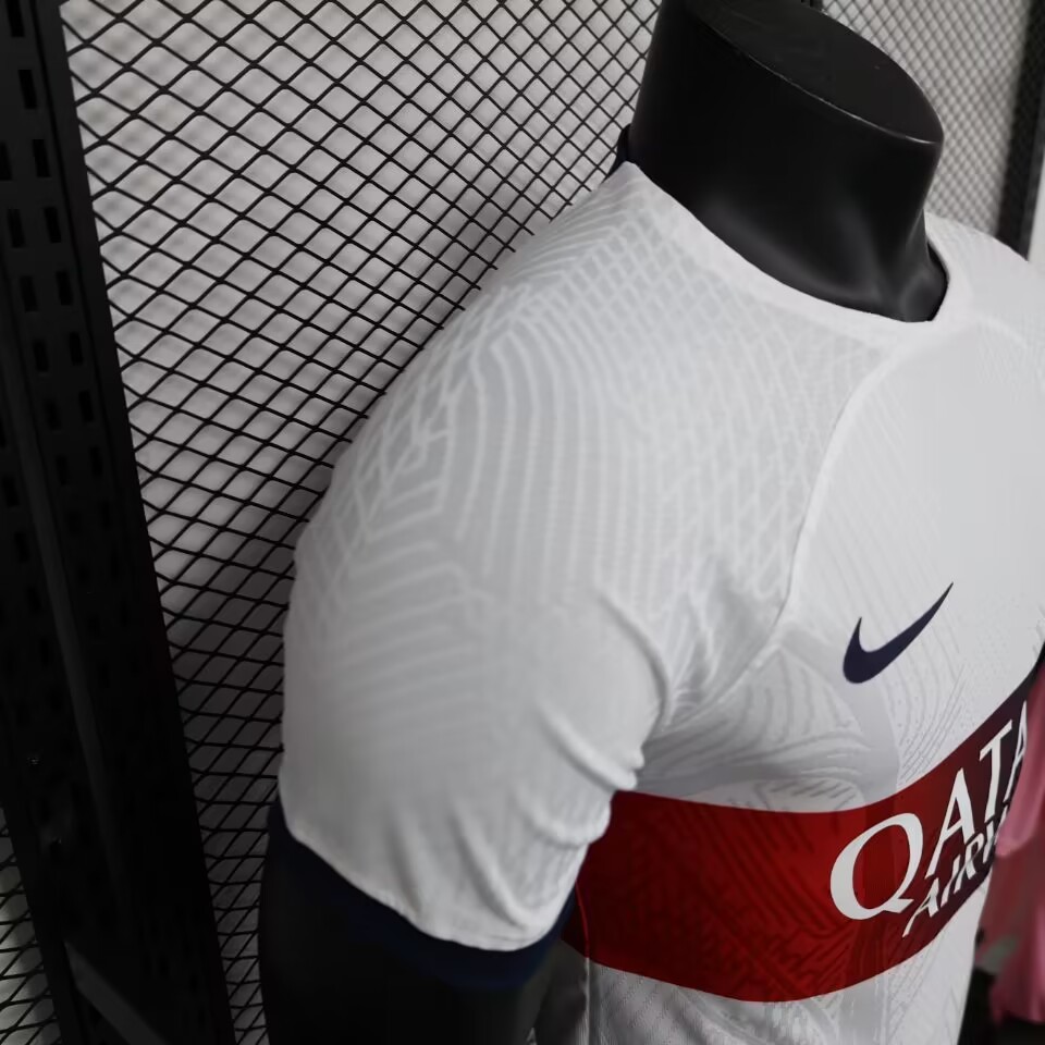 (S-3XL) 1:1 Copy Top Quality 2025/2026 Player: 23-24 Paris Away