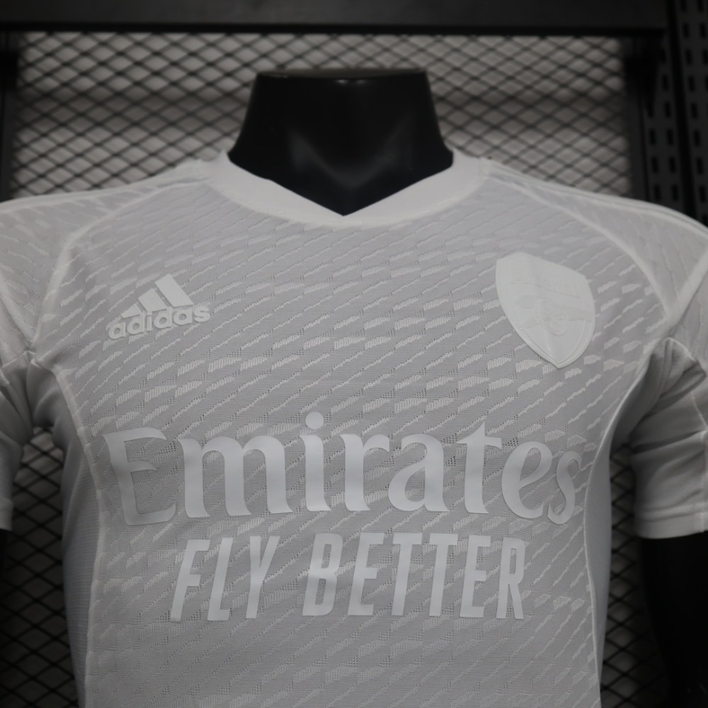 (S-3XL) 1:1 Copy Top Quality 2025/2026 Player: 24 Arsenal White