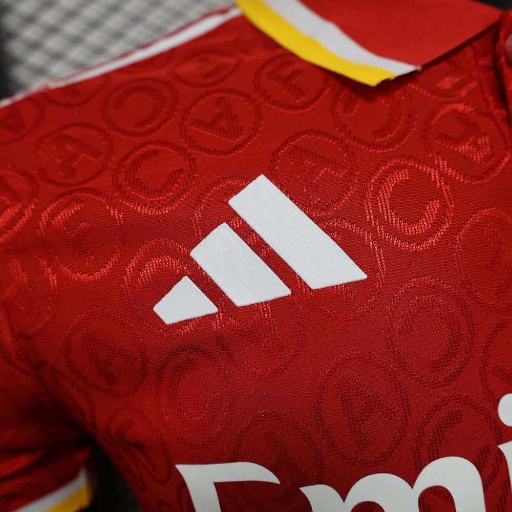 (S-3XL) 1:1 Copy Top Quality 2025/2026 Player: Arsenal Special Edition Red