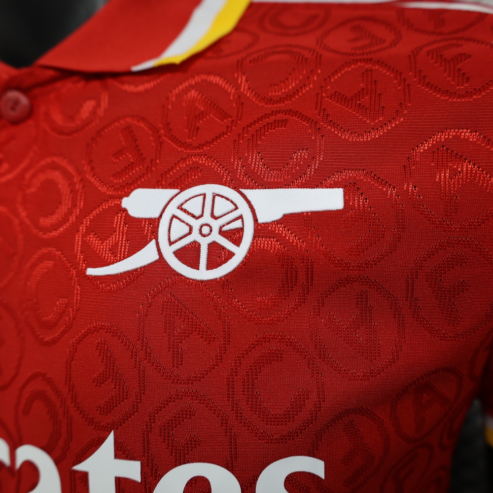 (S-3XL) 1:1 Copy Top Quality 2025/2026 Player: Arsenal Special Edition Red