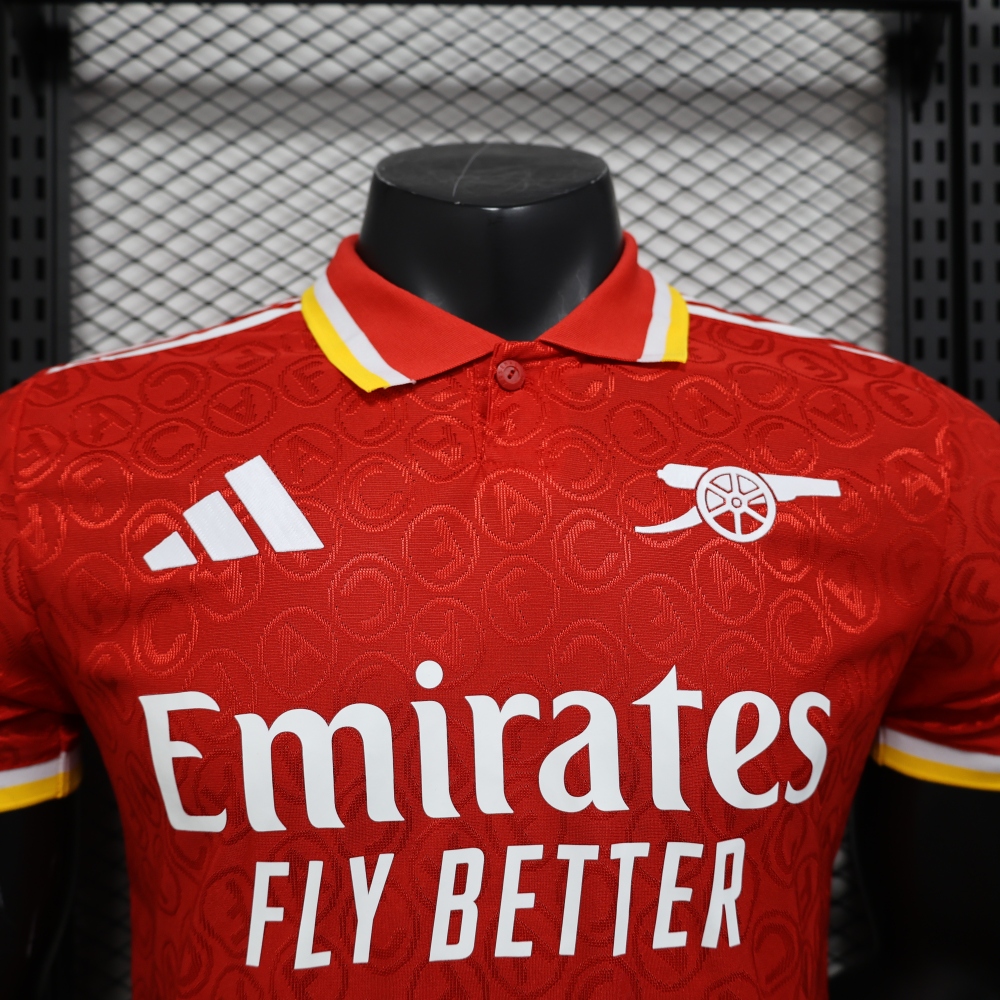 (S-3XL) 1:1 Copy Top Quality 2025/2026 Player: Arsenal Special Edition Red