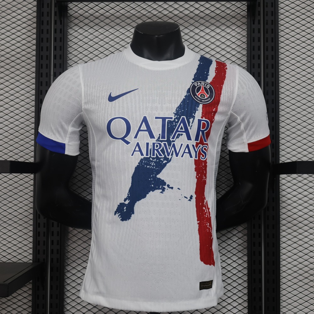 (S-3XL) 1:1 Copy Top Quality 2025/2026 Player: 24-25 Paris Away