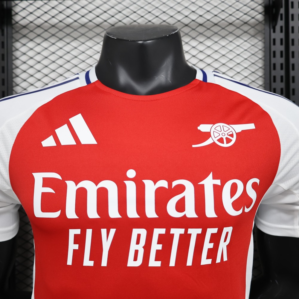 (S-3XL) 1:1 Copy Top Quality 2025/2026 Player: 24-25 Arsenal Home