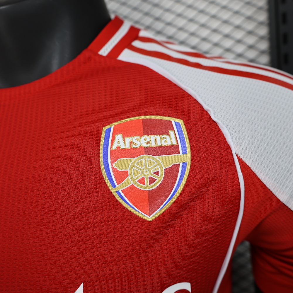 (S-3XL) 1:1 Copy Top Quality 2025/2026 Player: New Arsenal Red