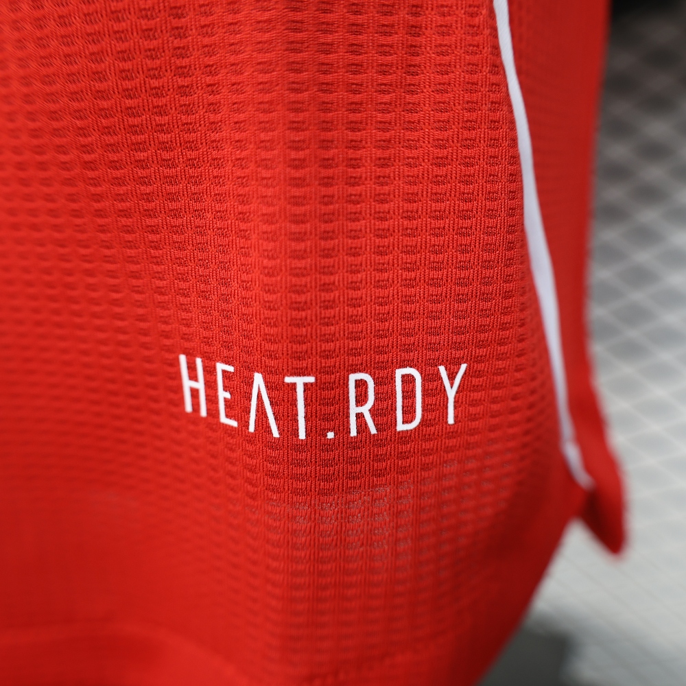 (S-3XL) 1:1 Copy Top Quality 2025/2026 Player: New Arsenal Red