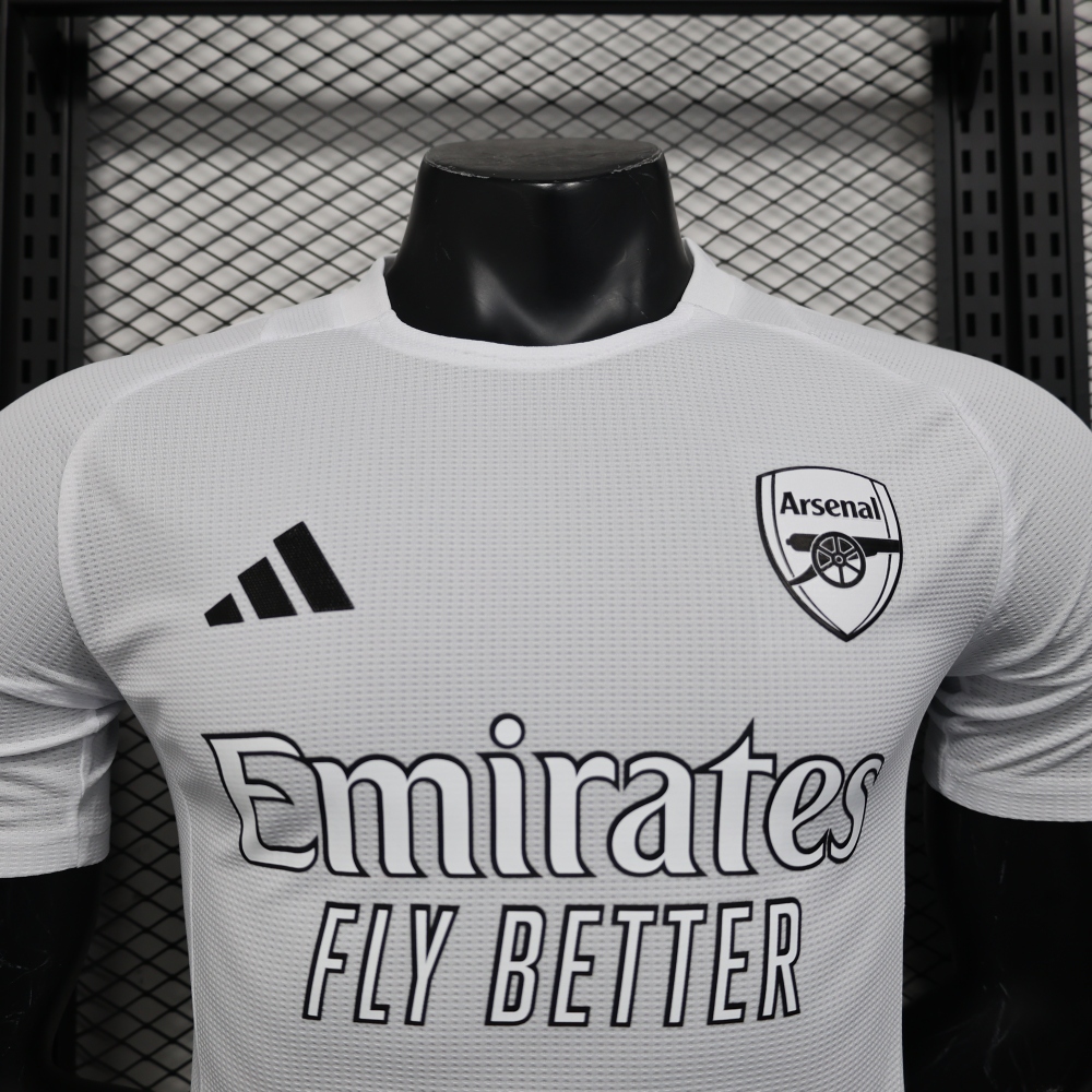 (S-3XL) 1:1 Copy Top Quality 2025/2026 Player: Arsenal White