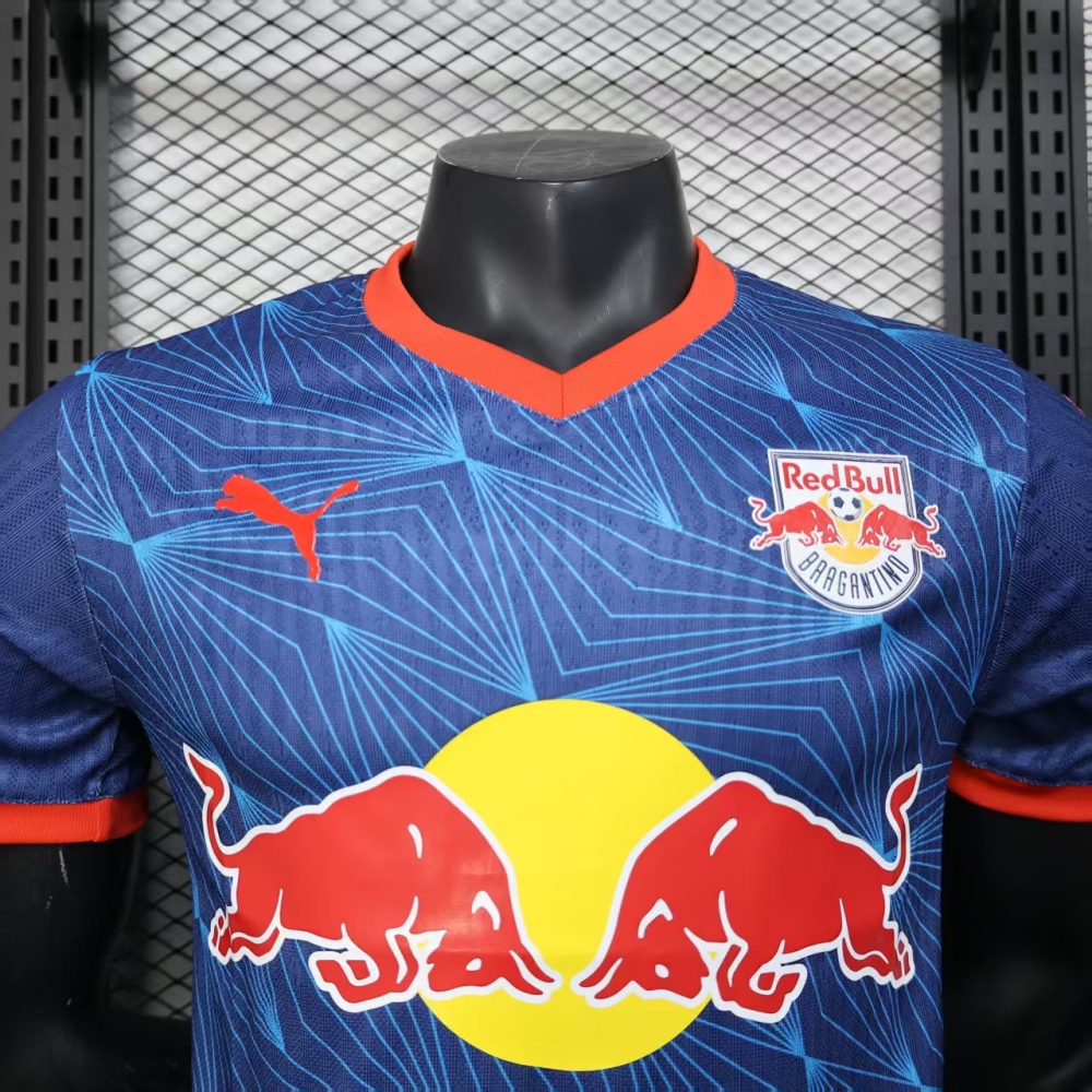 (S-3XL) 1:1 Copy Top Quality 2025/2026 Player: 25-26 Red Bulls Blue