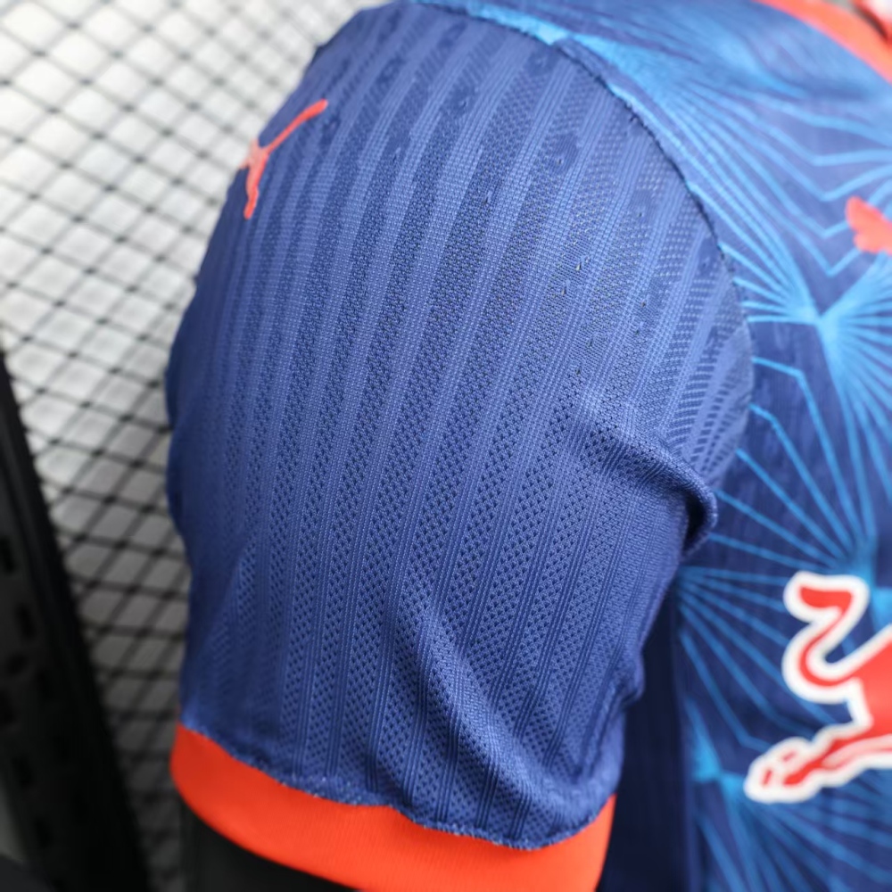(S-3XL) 1:1 Copy Top Quality 2025/2026 Player: 25-26 Red Bulls Blue
