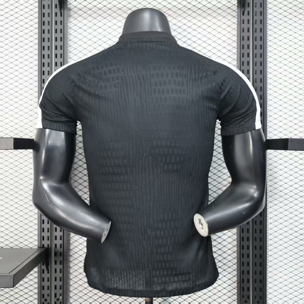 (S-3XL) 1:1 Copy Top Quality 2025/2026 Player: Paris Special Edition Black