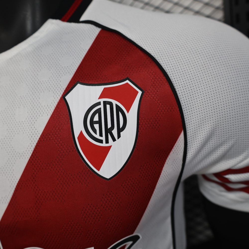 (S-3XL) 1:1 Copy Top Quality 2025/2026 Player :25-26 River Plate Home