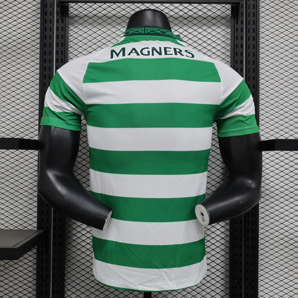 (S-3XL) 1:1 Copy Top Quality 2025/2026 Player: New Celtic Home (Kit)