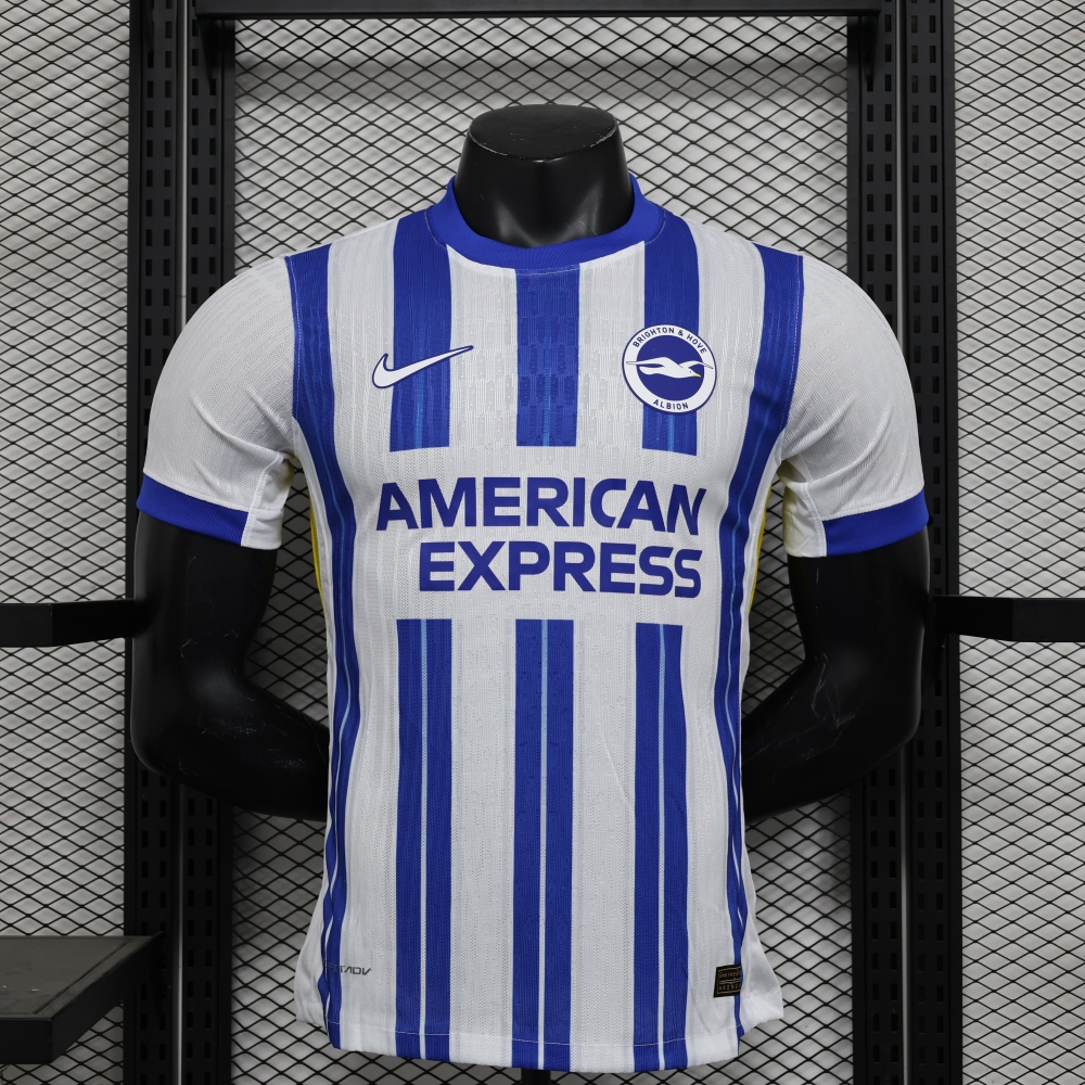 (S-3XL) 1:1 Copy Top Quality 2025/2026 Player: Brighton home (kit)