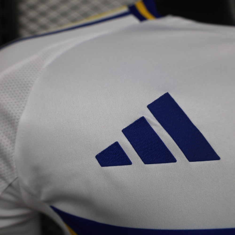 (S-3XL) 1:1 Copy Top Quality 2025/2026 Player: Boca white long sleeves