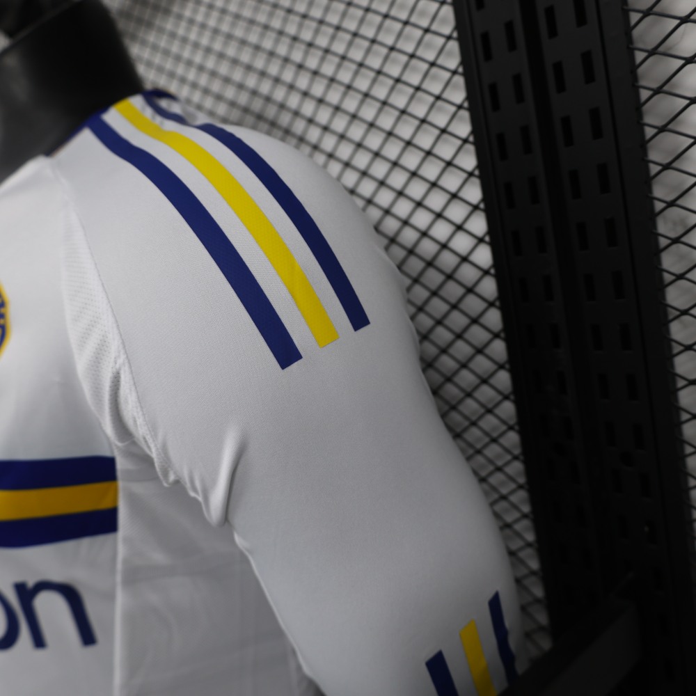 (S-3XL) 1:1 Copy Top Quality 2025/2026 Player: Boca white long sleeves