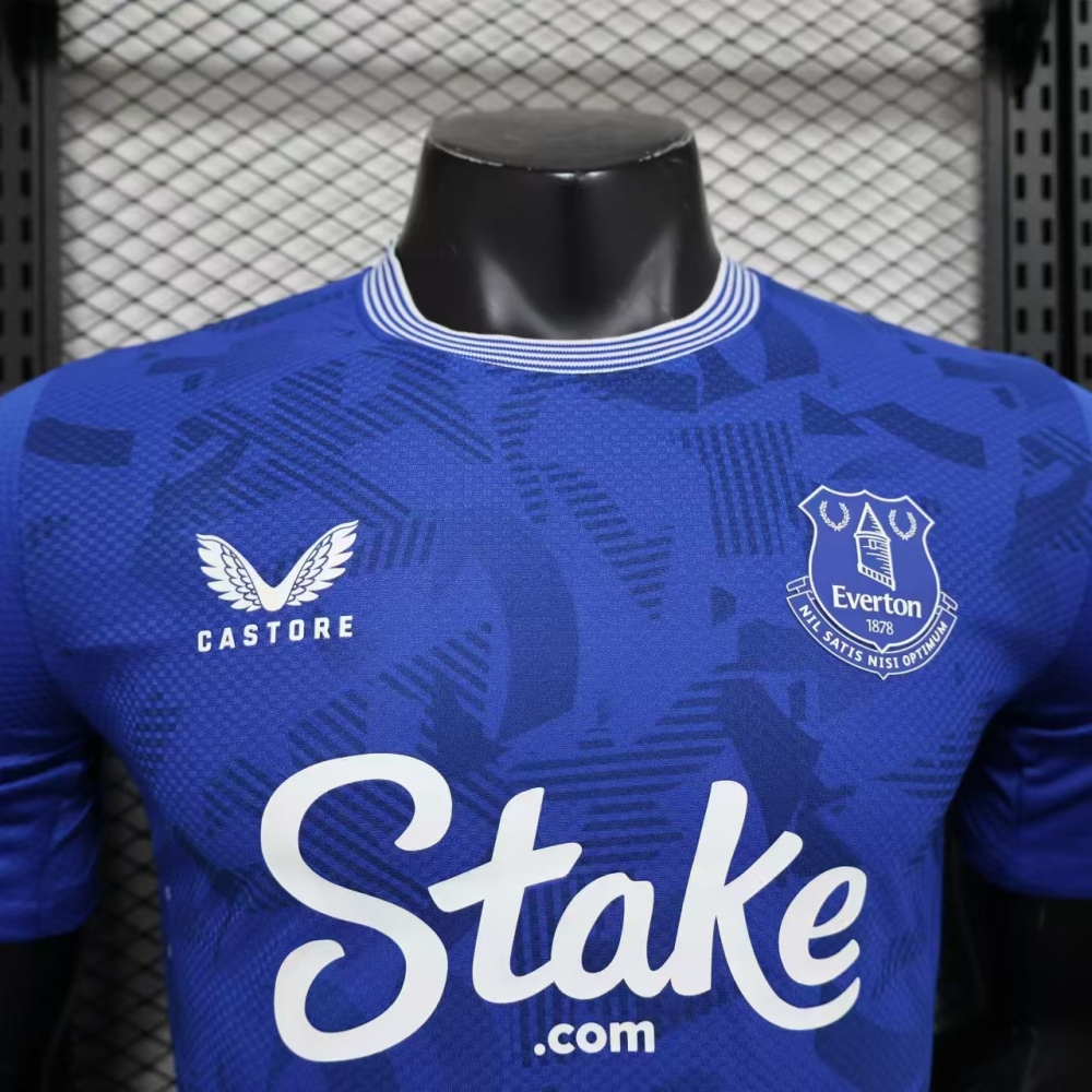 (S-3XL) 1:1 Copy Top Quality 2025/2026 Player: Everton blue (kit)
