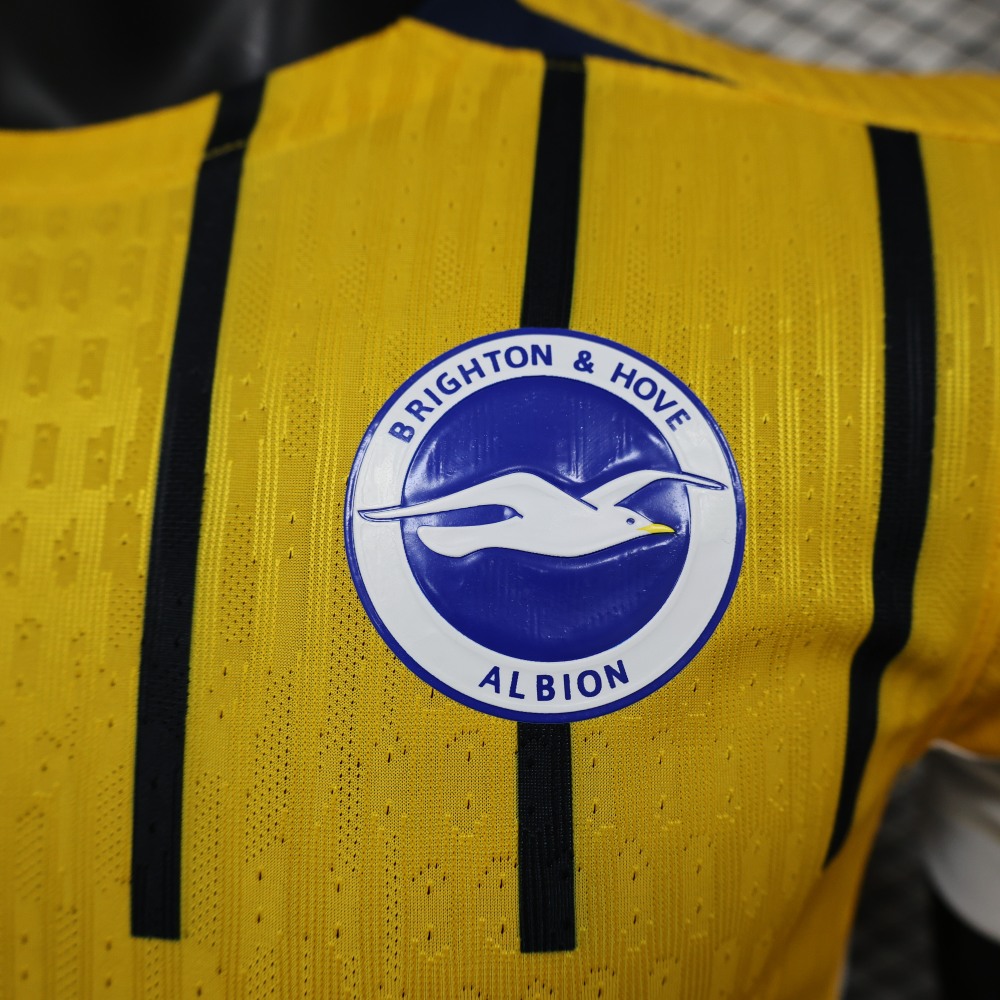 (S-3XL) 1:1 Copy Top Quality 2025/2026 Player: Brighton away (kit)