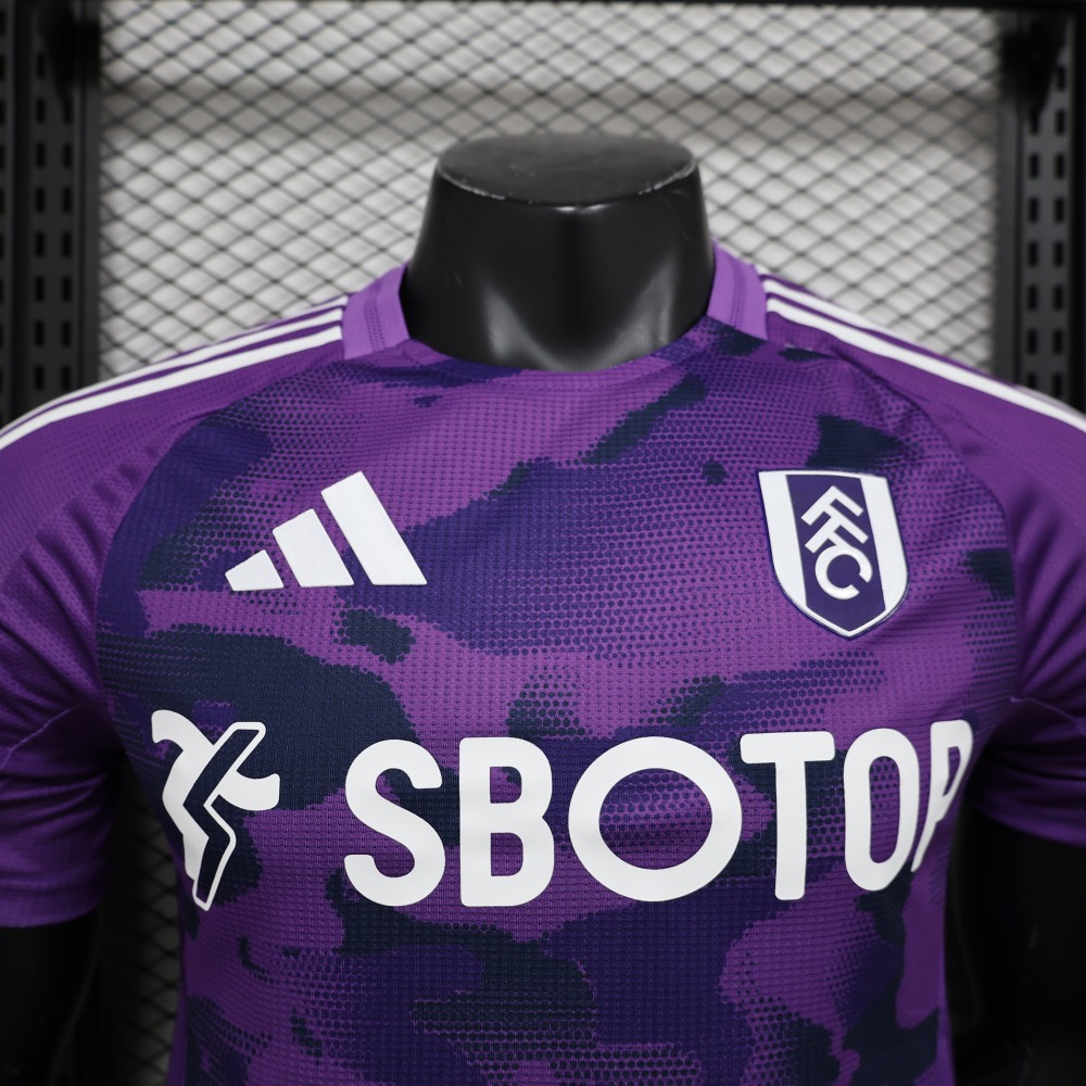 (S-3XL) 1:1 Copy Top Quality 2025/2026 Player: Fulham's second away (kit)