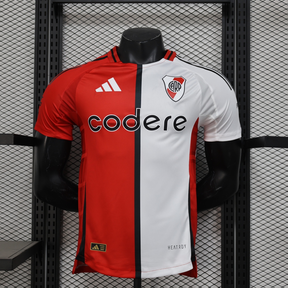 (S-3XL) 1:1 Copy Top Quality 2025/2026 Player: New River Plate Second Away (Kit)