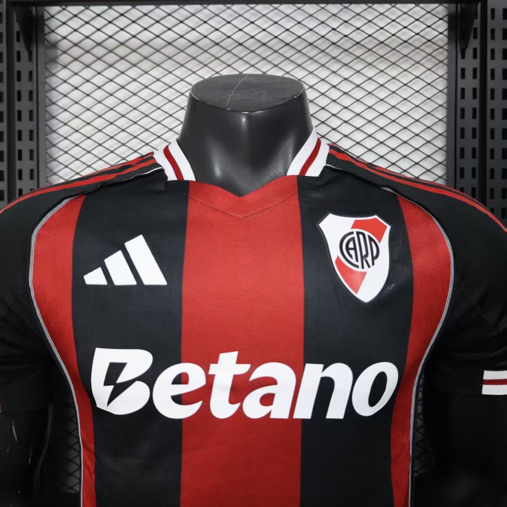 (S-3XL) 1:1 Copy Top Quality 2025/2026 Player: 25-26 River Plate Away (Kit)