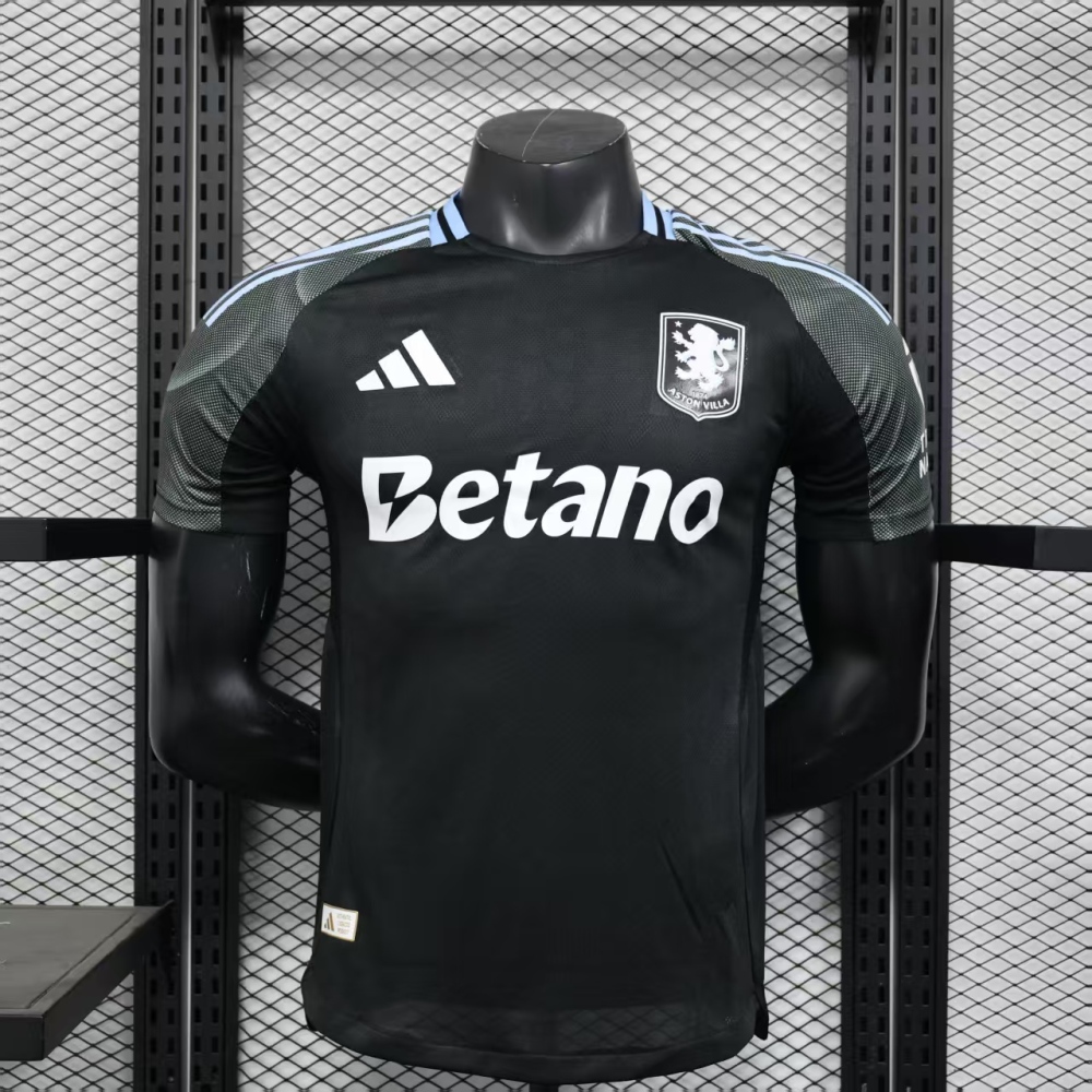 (S-3XL) 1:1 Copy Top Quality 2025/2026 Player: Aston Black