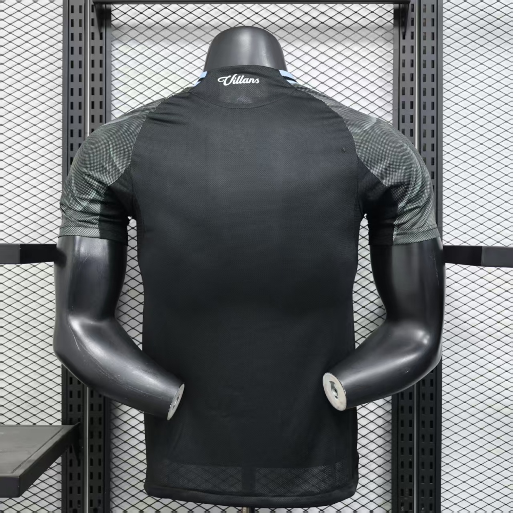 (S-3XL) 1:1 Copy Top Quality 2025/2026 Player: Aston Black