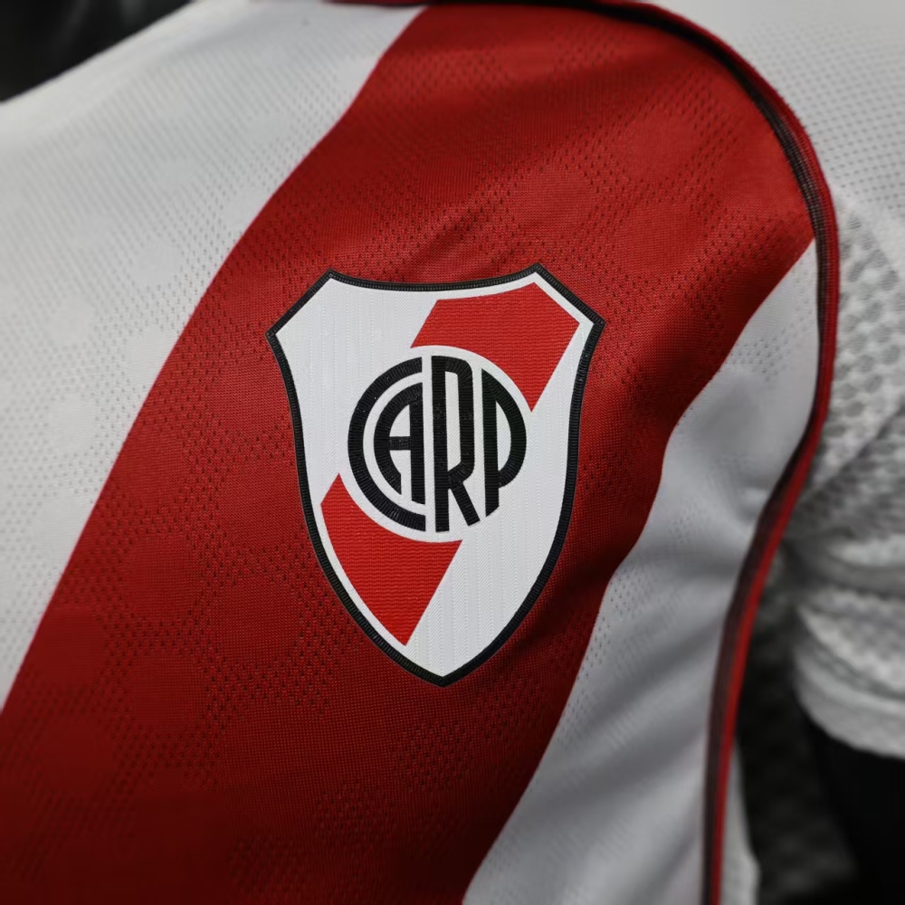 (S-3XL) 1:1 Copy Top Quality 2025/2026 Player: 25-26 River Plate Home (Kit)