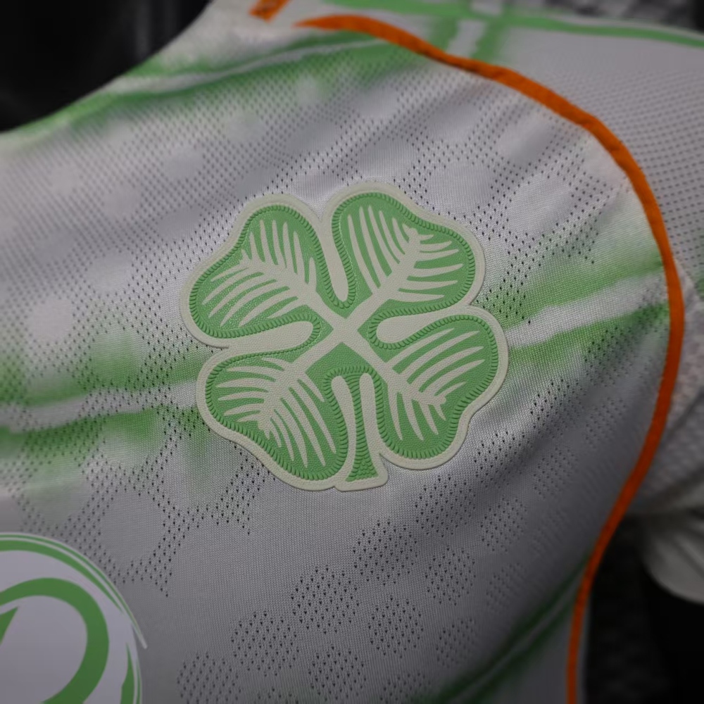 (S-3XL) 1:1 Copy Top Quality 2025/2026 Player: Celtic Away (Kit)