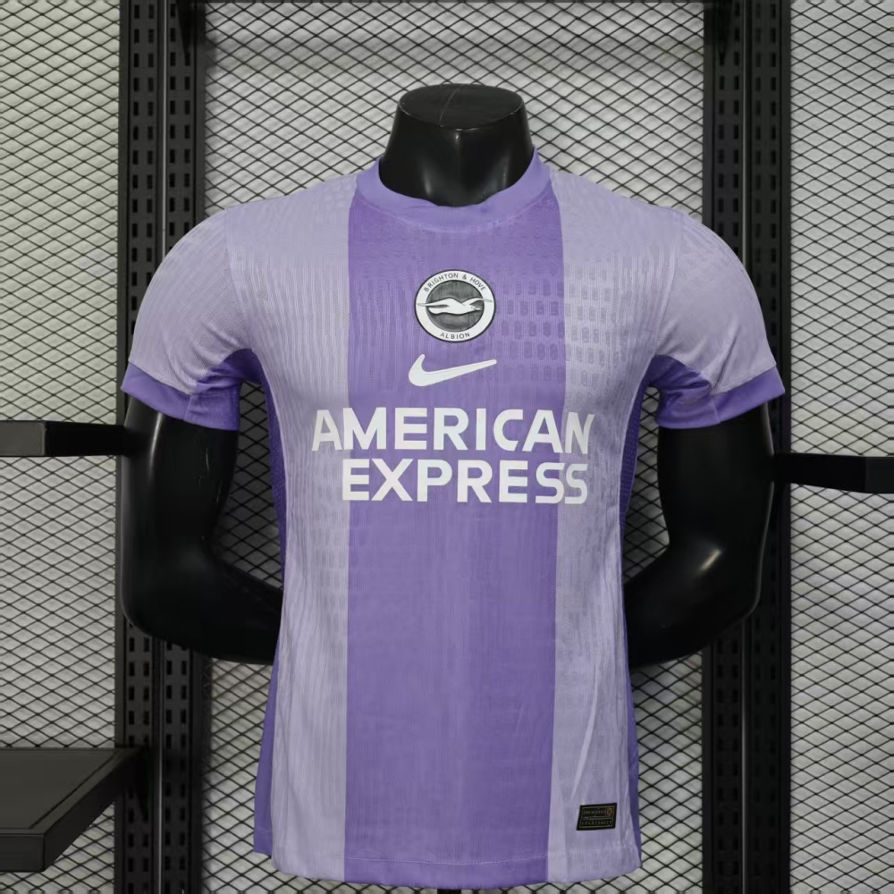 (S-3XL) 1:1 Copy Top Quality 2025/2026 Player: 25-26 Brighton away (kit)