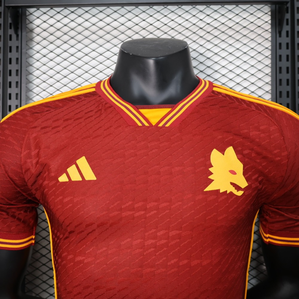 (S-3XL) 1:1 Copy Top Quality 2025/2026 Player: New Roma Home