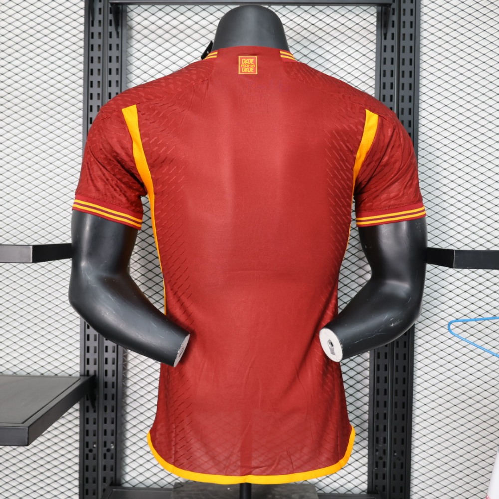 (S-3XL) 1:1 Copy Top Quality 2025/2026 Player: New Roma Home