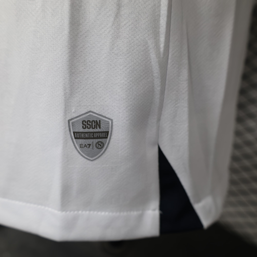 (S-3XL) 1:1 Copy Top Quality 2025/2026 Player: Napoli White