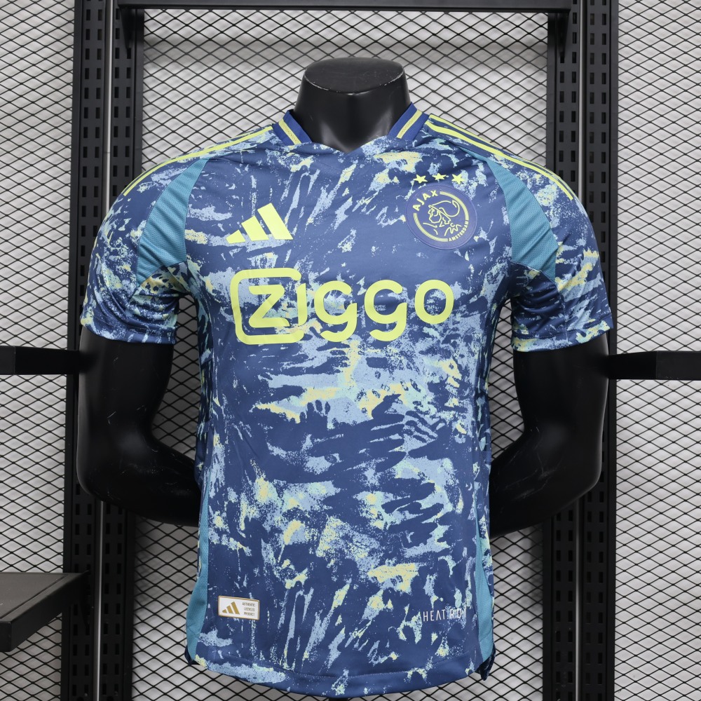 (S-3XL) 1:1 Copy Top Quality 2025/2026 Player: Ajax Away