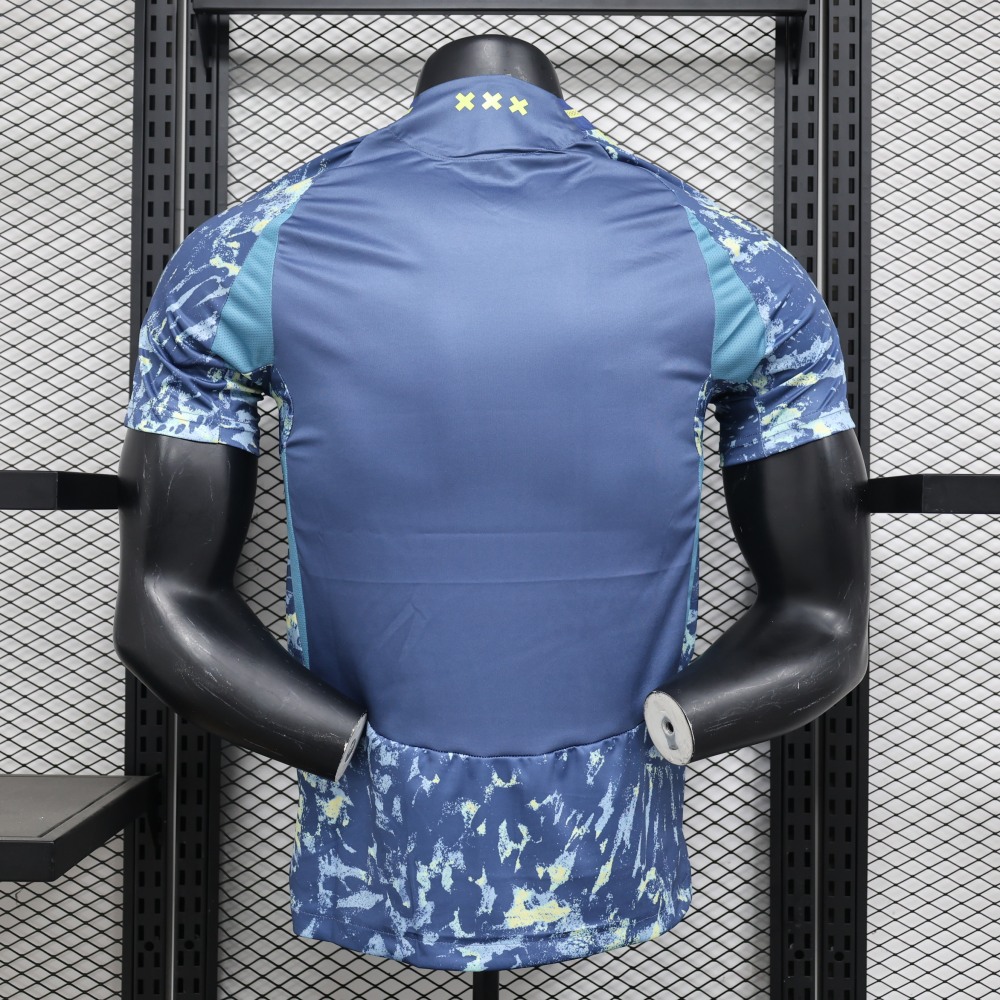 (S-3XL) 1:1 Copy Top Quality 2025/2026 Player: Ajax Away