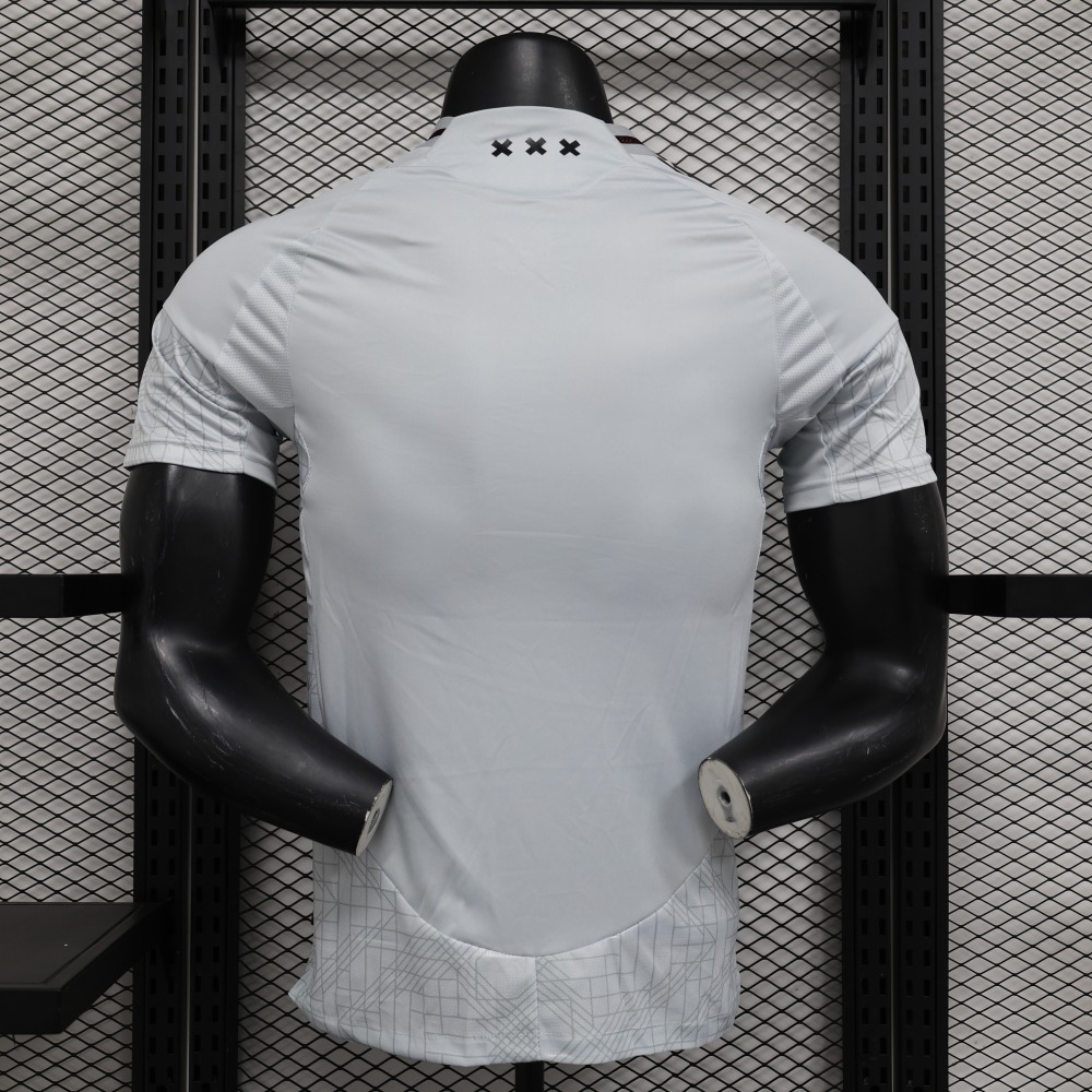 (S-3XL) 1:1 Copy Top Quality 2025/2026 Player: Ajax Second Away