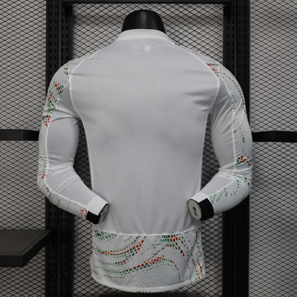 (S-3XL) 1:1 Copy Top Quality 2025/2026 Player: Sporting CP Away Long-sleeves