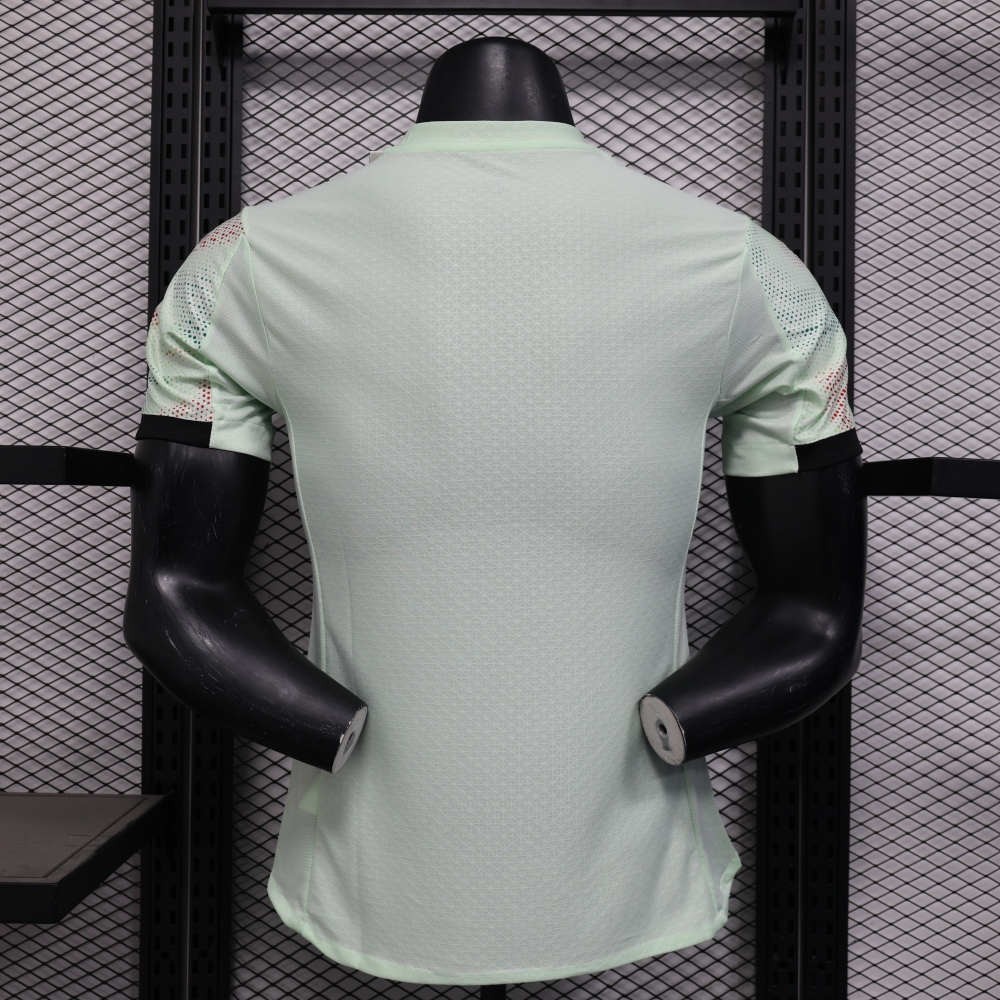 (S-3XL) 1:1 Copy Top Quality 2025/2026 Player: Sporting CP Pre-Match Kit