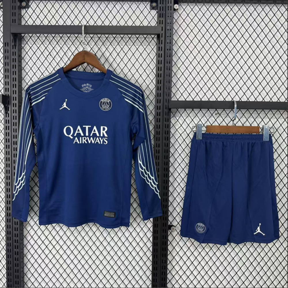 (S-3XL) 1:1 Copy Top Quality 2025/2026  25/26 Paris Saint-Germain Third Away Long-sleeve