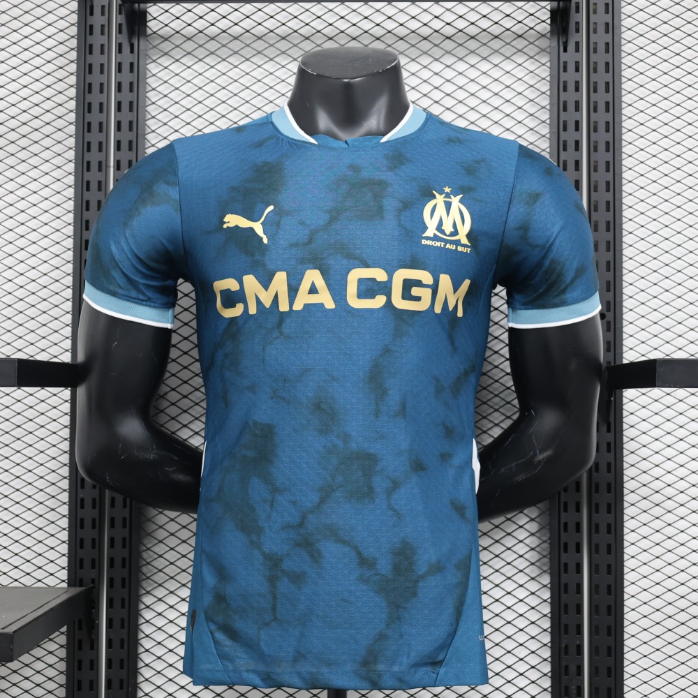 (S-3XL) 1:1 Copy Top Quality 2025/2026  Player: 24-25 Marseille away