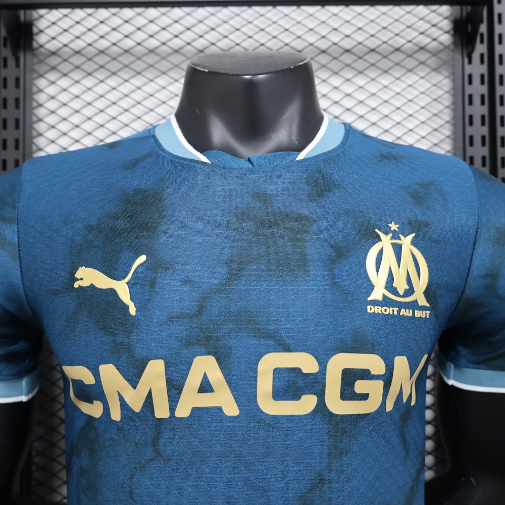 (S-3XL) 1:1 Copy Top Quality 2025/2026  Player: 24-25 Marseille away
