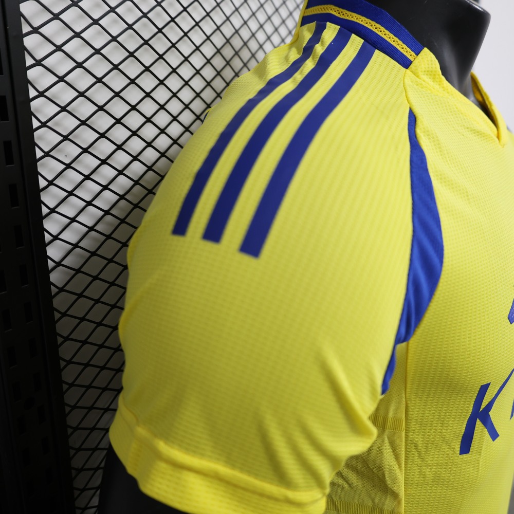 (S-3XL) 1:1 Copy Top Quality 2025/2026 Player: Al Nassr Home