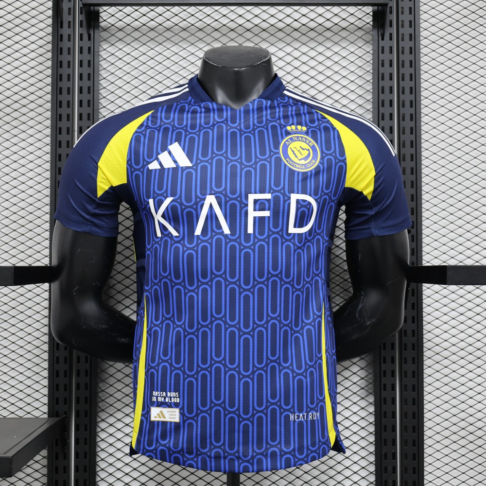 (S-3XL) 1:1 Copy Top Quality 2025/2026 Player: Al Nassr Home