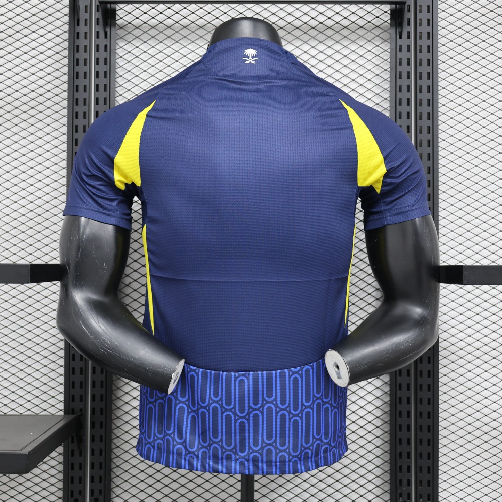 (S-3XL) 1:1 Copy Top Quality 2025/2026 Player: Al Nassr Home
