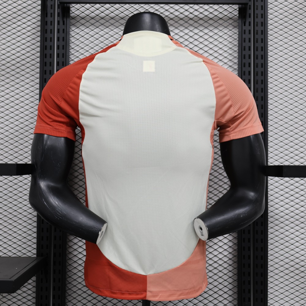 (S-3XL) 1:1 Copy Top Quality 2025/2026 Player: Lyon's second away kit