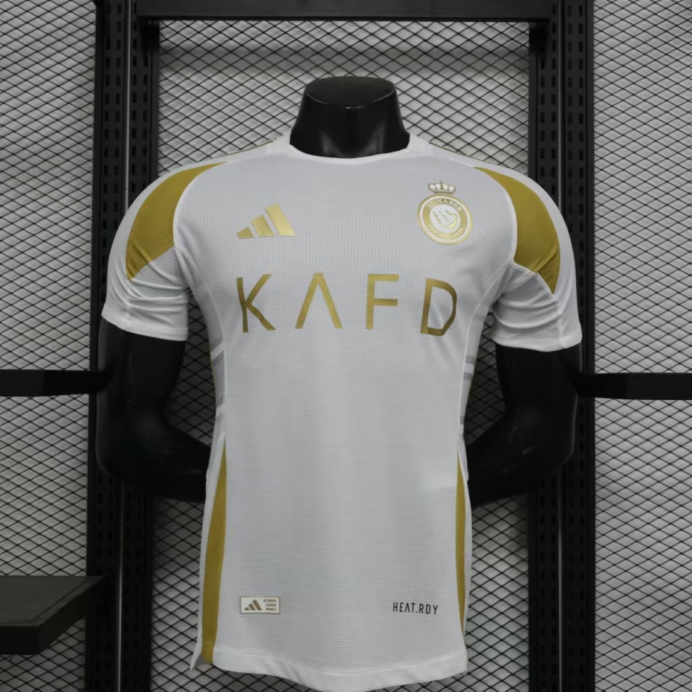 (S-3XL) 1:1 Copy Top Quality 2025/2026 Player: Al Nassr Second Away
