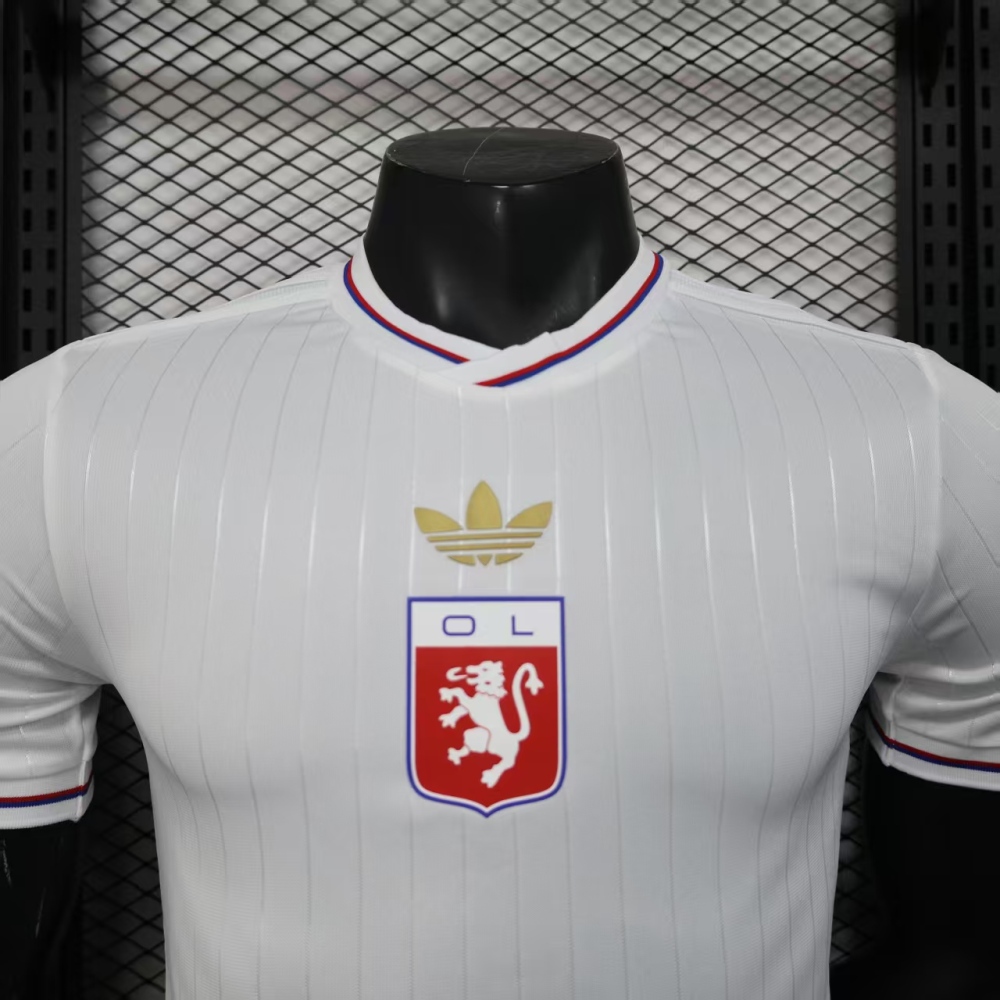 (S-3XL) 1:1 Copy Top Quality 2025/2026 Player: Lyon Anniversary Edition
